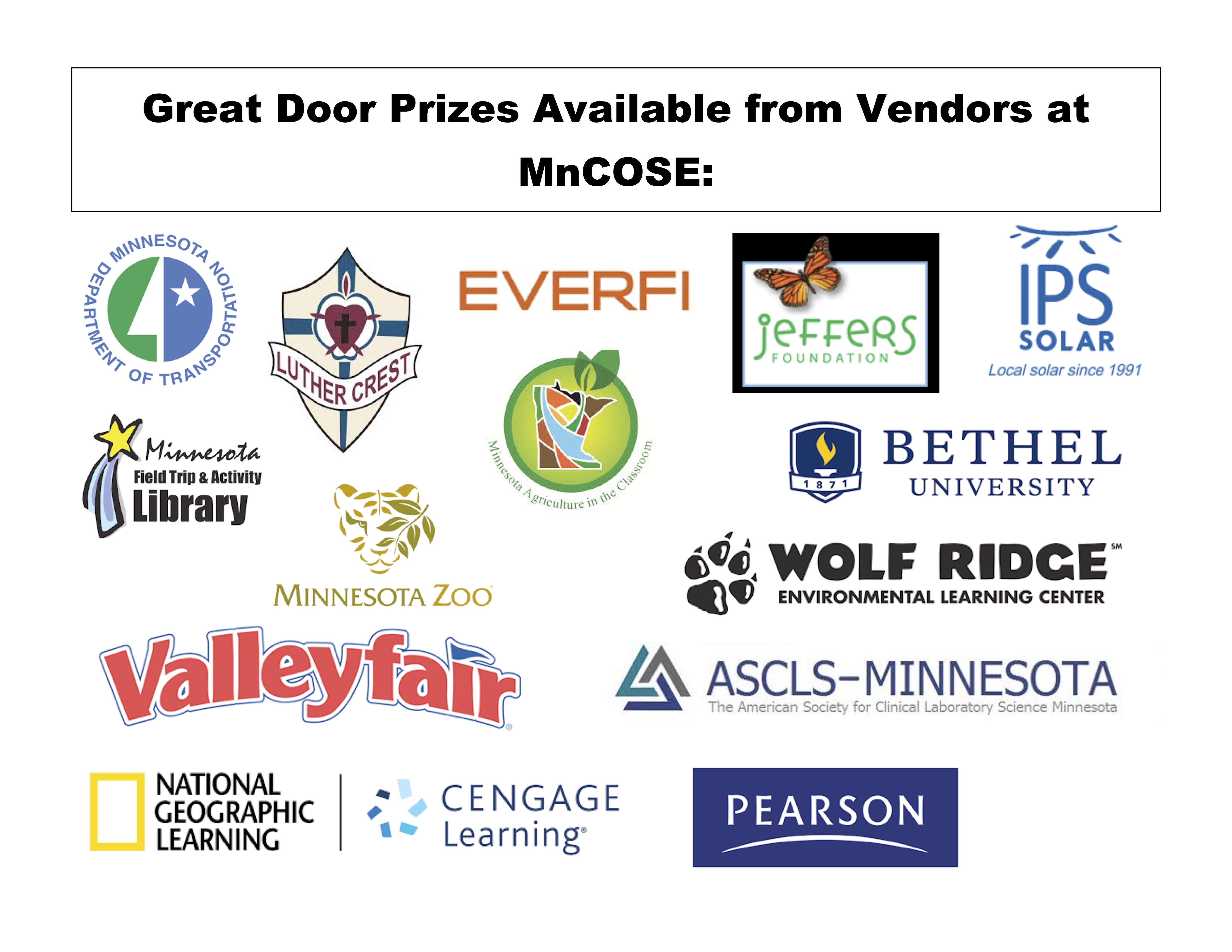 MnCOSE17 Exhibitor Image MnCOSE17 Exhibitor Image